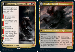 MTG Hidetsugu Consumes All // Vessel of the All-Consuming - Foil, Kamigawa: Neon - Image 1