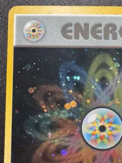 Japanese Rainbow Energy Team Rocket Gang Pokemon Card Holo Foil Rare Swirls HP - Image 3