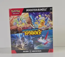 Pokemon TCG Surging Sparks Booster Bundle SV08 - New/Factory Sealed (Six Packs) - Image 1