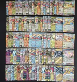 Pokemon Bulk Lot of 100 ex RR Double Rare Set Japanese Eevee Leafeon #12 SQ - Image 1