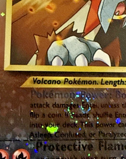 CGC 10 Entei 2001 Black Star Movie Promo 34 Reverse Holo Pokemon w/swirl - Image 3