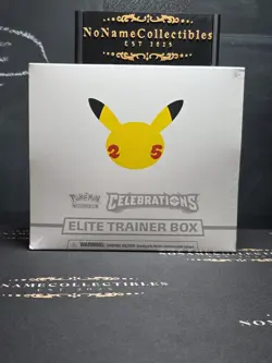 Pokemon TCG 25th Anniversary Celebrations Elite Trainer Box ETB (SLIGHT TEAR) - Image 1