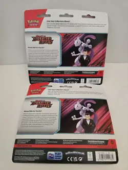 Set of 2 Pokemon Destined Rivals 3 Pack Booster Blisters - Brand New Sealed - Image 2