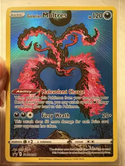 2022 Pokemon Sword and Shield Promo Galarian Moltres SWSH284 - Image 1