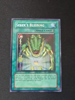 Yu-Gi-Oh! Sebek’s Blessing - PCJ-EN002 Secret Rare - Image 1