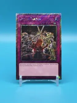 Gozen Match (Platinum Secret Rare) - Quarter Century Stampede - YuGiOh! - NM - Image 1
