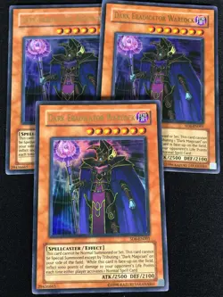 Yugioh Dark Eradicator Warlock SD6-EN001 Ultra x3 (LP) - Image 1