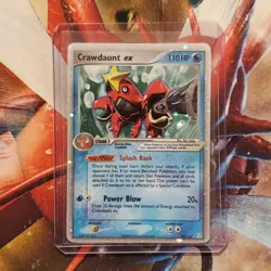Crawdaunt ex - 99/100 - Ultra Rare - Pokemon Card - Lot #664 - Image 1