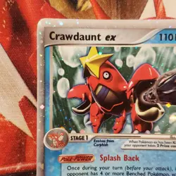 Crawdaunt ex - 99/100 - Ultra Rare - Pokemon Card - Lot #664 - Image 3