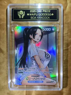 BOA HANCOCK One Piece Waifu Goddess Card CUSTOM MADE Black Label - Image 2