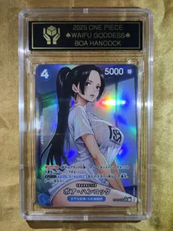 BOA HANCOCK One Piece Waifu Goddess Card CUSTOM MADE Black Label - Image 3