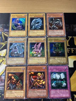 Vintage Yugioh Card Holo Collection 9 Cards #23 SDK SDY VG PROMOS - Image 1