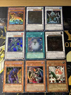 Vintage Yugioh Card Holo Collection 9 Cards #28 GHOST/SECRET/ULTRA - Image 1