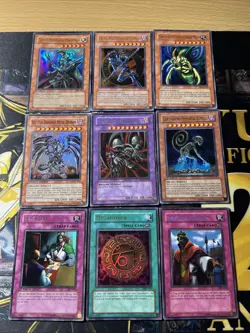 Vintage Yugioh Card Holo Collection 9 Cards #32 - Image 1