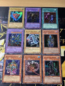 Vintage Yugioh Card Holo Collection 9 Cards #56 ULTRA RARES - Image 1