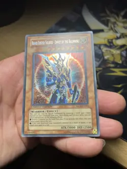 Vintage Yugioh Card Holo Collection 9 Cards #59 Secret Rares - Image 2