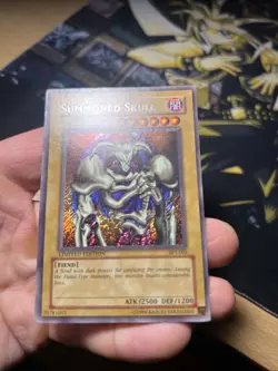 Vintage Yugioh Card Holo Collection 9 Cards #58 Secret Rares - Image 2