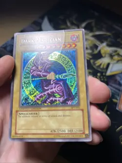 Vintage Yugioh Card Holo Collection 9 Cards #48 Secret Rares - Image 2