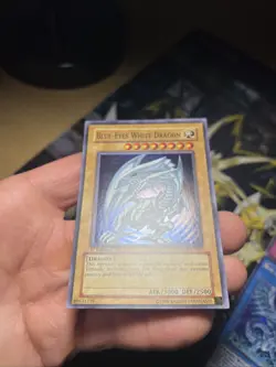Vintage Yugioh Card Holo Collection 9 Cards #3 BLUE-EYES KAIBA LOT - Image 3