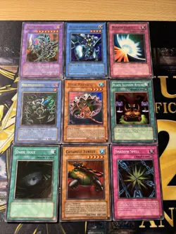 Vintage Yugioh Card Holo Collection 9 Cards #93 - Image 1