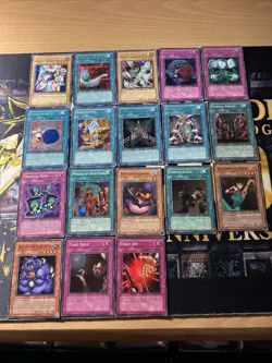 Vintage Yugioh Card Holo Collection 18 Cards #96 PRISMATIC SECRET PROMOS - Image 1