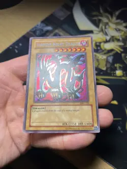 Vintage Yugioh Card Holo Collection 9 Cards #40 Secret Rares - Image 2