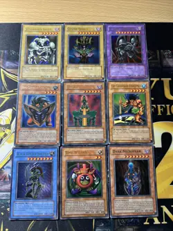 Vintage Yugioh Card Holo Collection 9 Cards #12 ULTRA RARES - Image 1