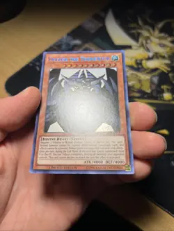 Vintage Yugioh Card Holo Collection 9 Cards #41 TN19 GOD CARD SET - Image 2