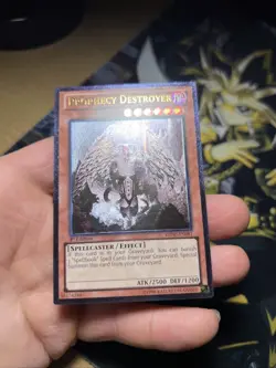 Vintage Yugioh Card Holo Collection 9 Cards #14 ULTIMATE RARE LOT - Image 2