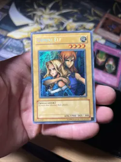 Vintage Yugioh Card Holo Collection 9 Cards #35 Secret Rares - Image 2
