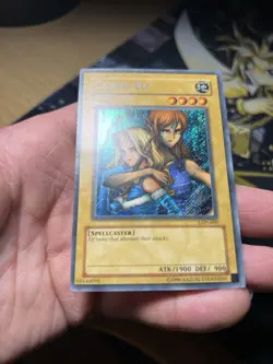 Vintage Yugioh Card Holo Collection 9 Cards #35 Secret Rares - Image 5