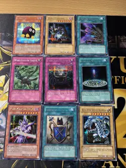 Vintage Yugioh Holo Collection 9 Cards #30 Prismatic Secret Rares PROMO PCY ROD - Image 1