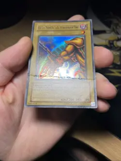 Vintage Yugioh Card Holo Collection 9 Cards #112 LOB HOLOS LEGEND OF BLUE-EYES - Image 2
