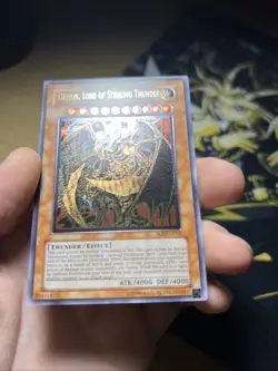 Vintage Yugioh Card Holo Collection 9 Cards #122 Ultimate Rare Sacred Beasts 2/3 - Image 4