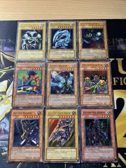 Vintage Yugioh Card Holo Collection 9 Cards #110 Ultra Rares - Image 1