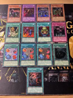Vintage Yugioh Card Holo Collection 9 Cards #27 GOAT FORMAT LOT - Image 1