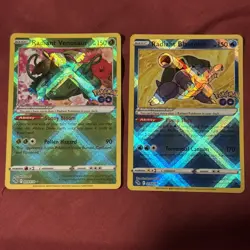 Radiant Blastoise 018/078 And Radiant Venusaur 004/078 Pokemon Go Pokemon Cards - Image 1