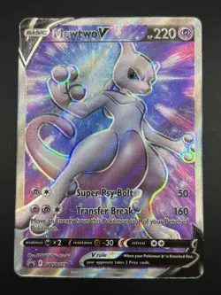Mewtwo V SWSH229 SWSH: Sword & Shield Promo Cards Holo NM - Image 1