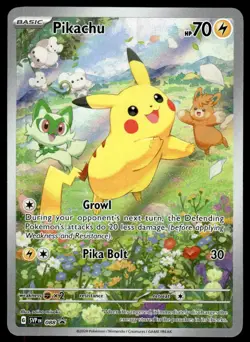 Pokemon TCG SV: Scarlet & Violet Promo Cards #088 Pikachu NM - Image 1