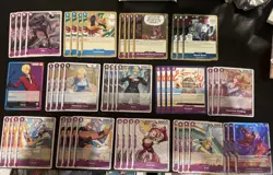 Sanji Deck Core ONE PIECE OP12 CARD GAME ENGLISH FREE SHIPPING - Image 1