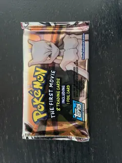 Topps Pokemon: The First Movie Trading Card Booster Pack - 9 Count 41116507663 - Image 1