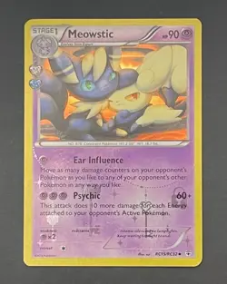 Pokemon Card Meowstic RC15/RC32 Generations Radiant Collection - Lightly Played - Image 1