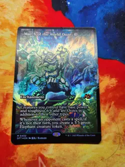 March of the World Ooze (Showcase) - Aetherdrift (DFT) - Foil - NM/SP - Image 1