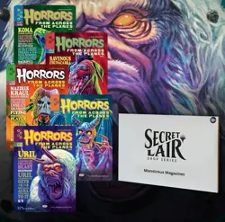 Magic The Gathering Secret Lair Monster Magazines Non-Foil & Foil Edition SEALED - Image 1