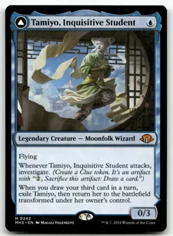 Tamiyo, Inquisitive Student #242 MTG Modern Horizons 3 NM X1 - Image 1