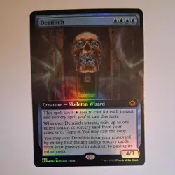Demilich (Extended Art) (Foil) MTG Adventures in the Forgotten Realms (AFR) (NM) - Image 1