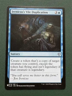 Irenicus's Vile Duplication The List Reprints Regular - Image 1