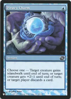 Piracy Charm C The List Reprints 58/165 NM - Image 1