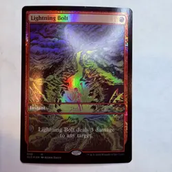 SLD Lightning Bolt (086) Secret Lair Drop Foil MTG NM - Image 1