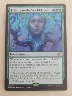 Tribute to the World Tree | NM | March of the Machine | MOM #211 | MTG - Image 1